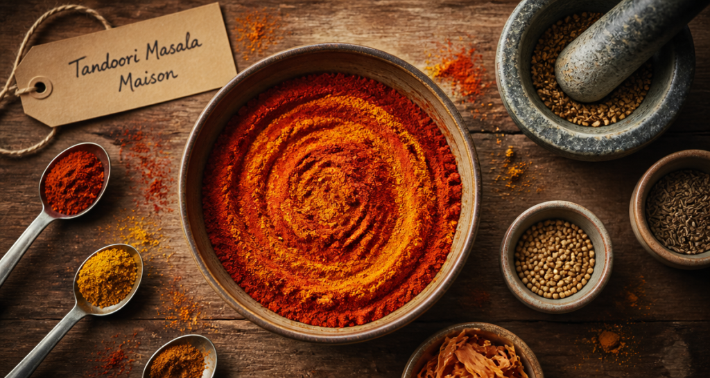 Épices tandoori : composition, recette maison et secrets de marinade pour réussir vos plats