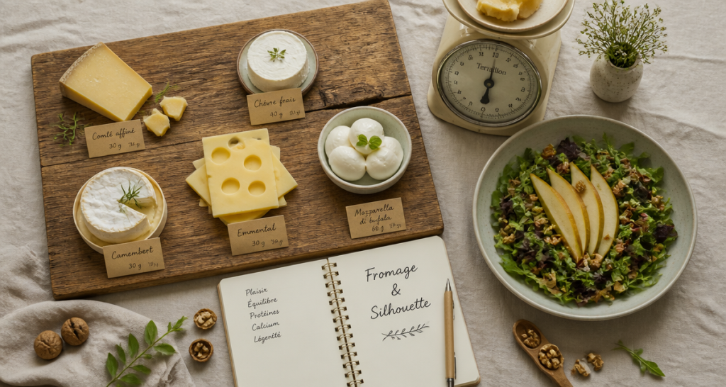 Le fromage fait-il grossir ? Analyse des calories, portions recommandées et stratégies minceur