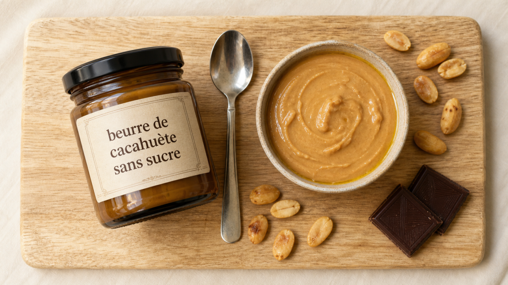 Beurre de cacahuète sans sucre : 5 critères pour choisir une purée 100% arachide
