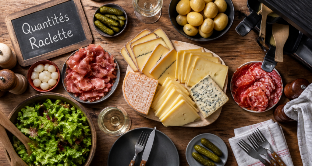 Raclette par personne : 200g et 3 règles d&rsquo;or pour ne jamais manquer