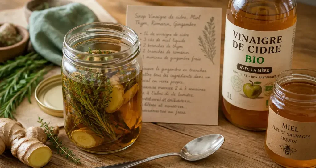 Oxymel maison : la recette traditionnelle et ses bienfaits pour votre santé