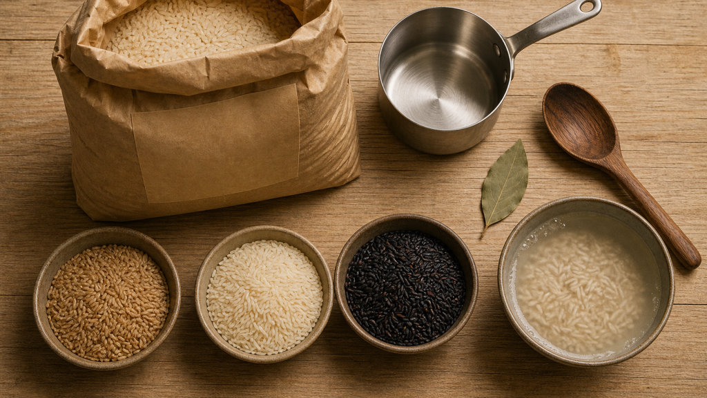 Quel est le meilleur riz pour la santé, le goût et chaque recette ?