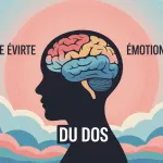 Carte émotionnelle du dos en illustration douce