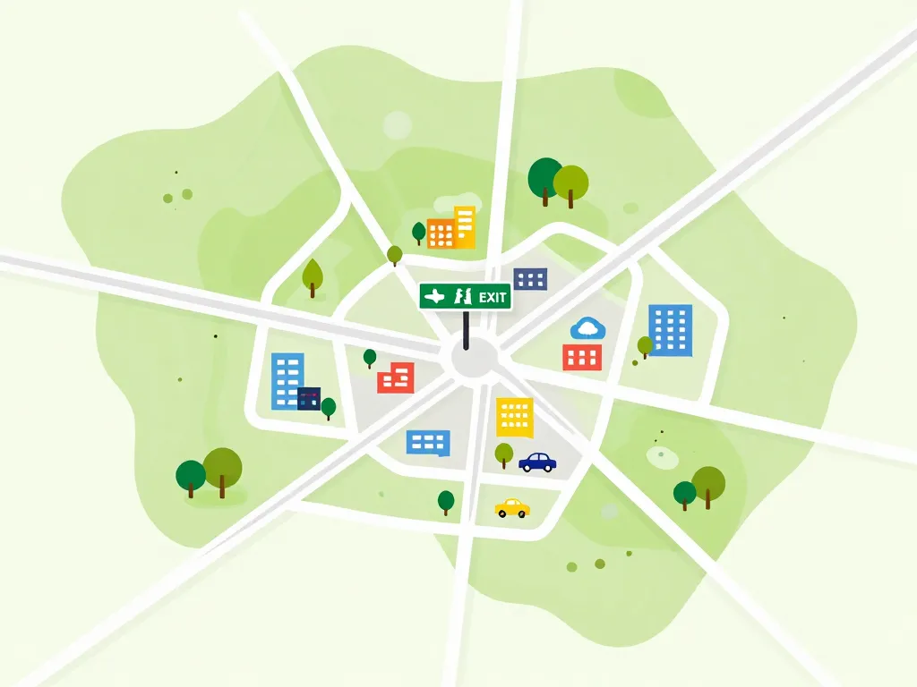 Carte zones hotel montluçon proche autoroute