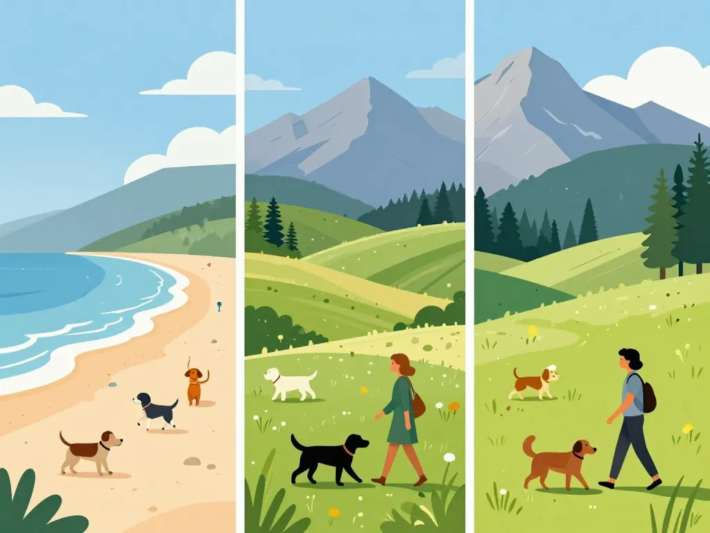 ou partir en vacances avec son chien en france plages montagnes campagne