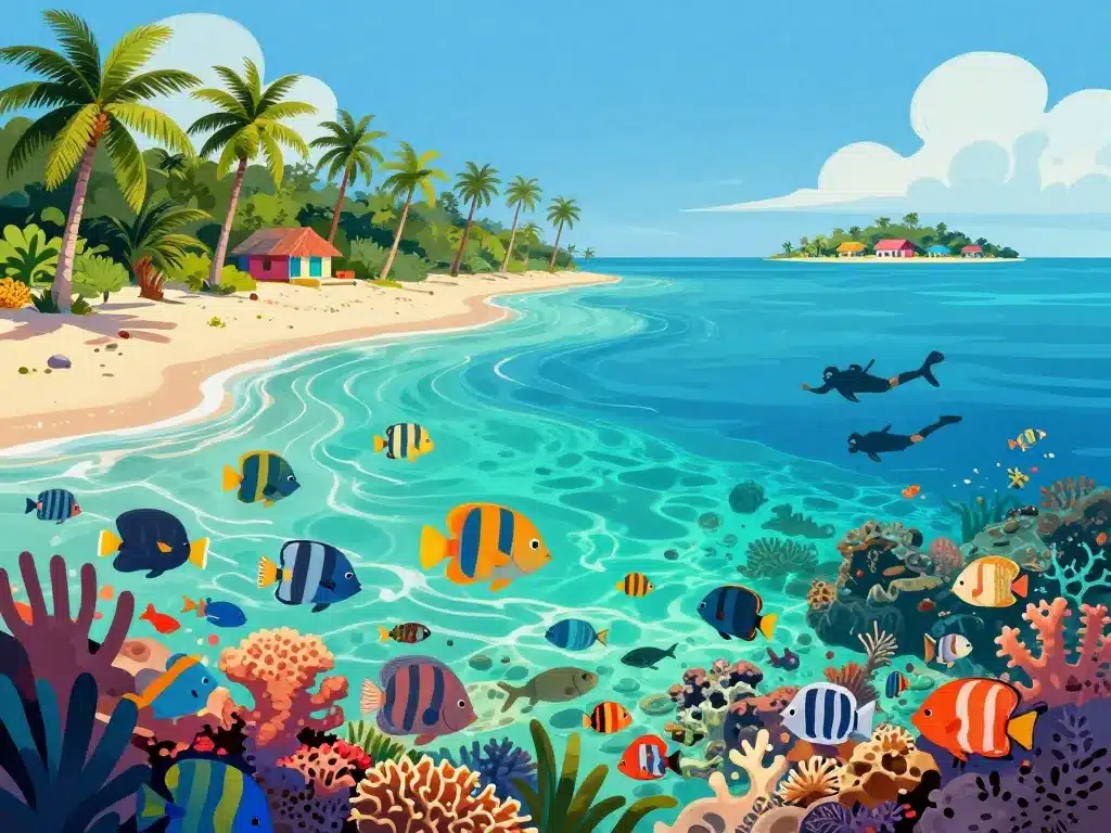 que faire à belize barrière de corail îles snorkeling