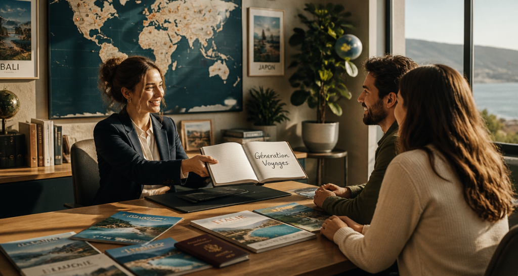 generation voyages agence de voyages carnet itineraire