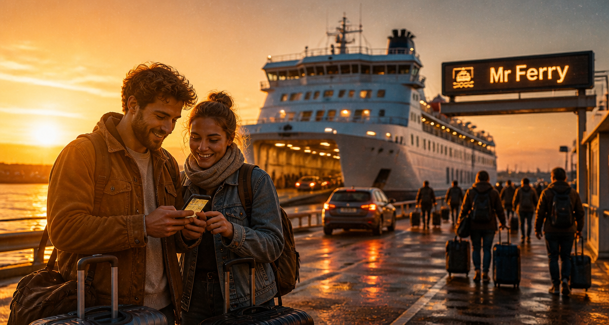 mr ferry couple billet digital ferry terminal