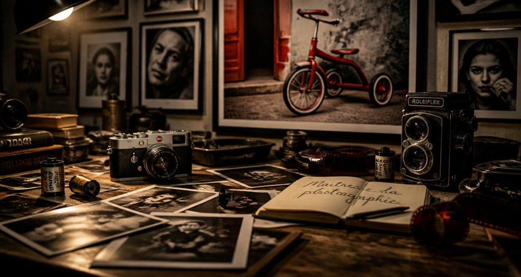studio photographe connu tirages noir et blanc