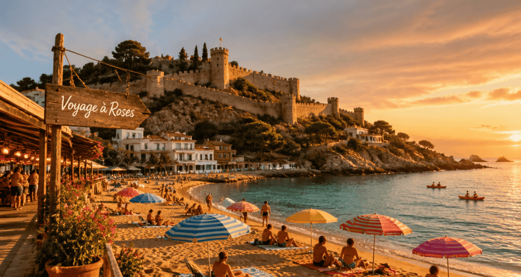 que faire à rosas plage citadelle criques