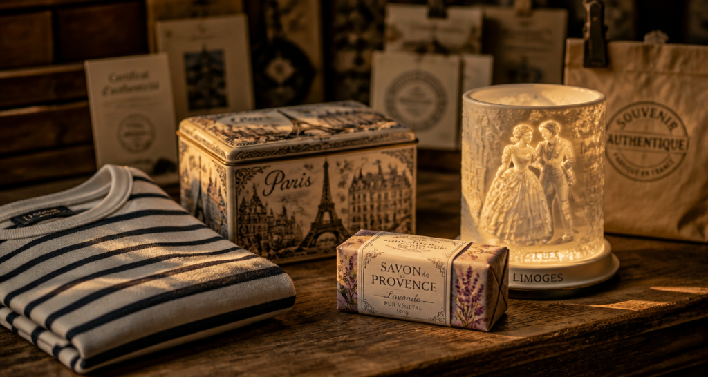 souvenir france artisanat authentique sur comptoir