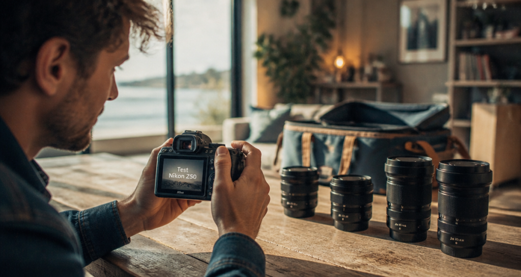 nikon z50 avis photographe salon moderne