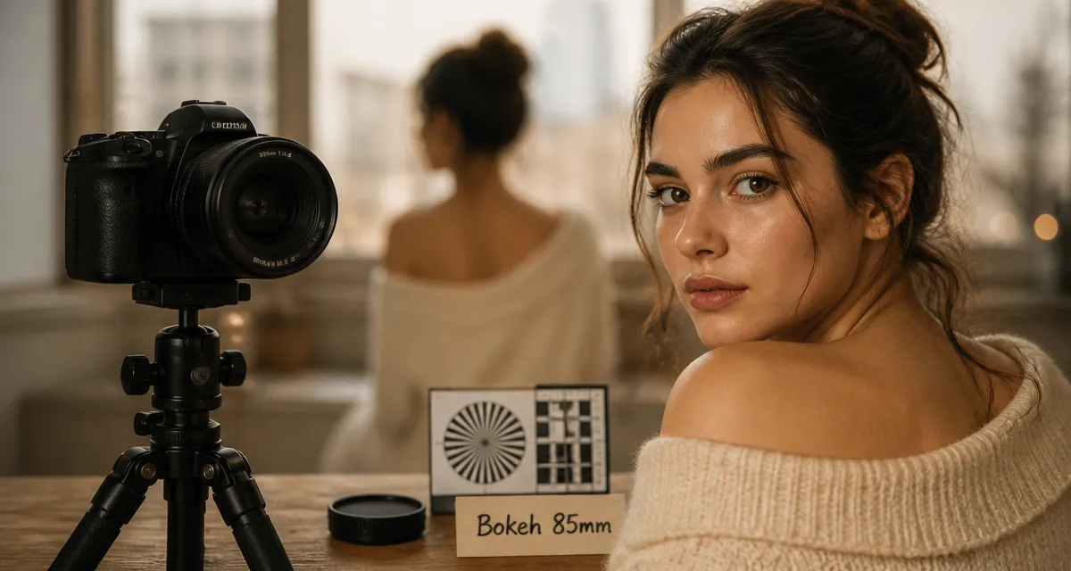 Quel objectif pour portrait : objectif 85mm et bokeh crémeux