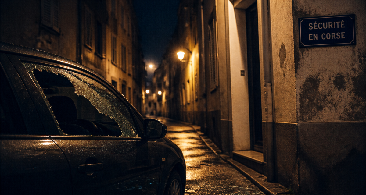 ville la plus dangereuse de corse ruelle ajaccio nuit
