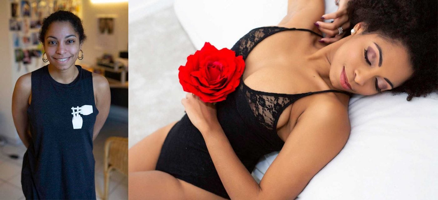 avant après séance photo boudoir