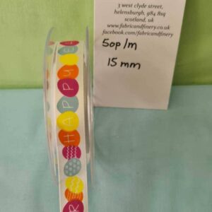 Easter Ribbon 15mm or 16mm