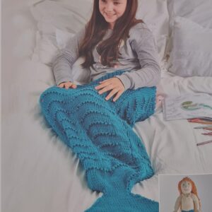 Ava Mermaid Tail Knitting Kit DK: Patons #PBN0000-05350