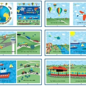 Travel Around the World Quilt