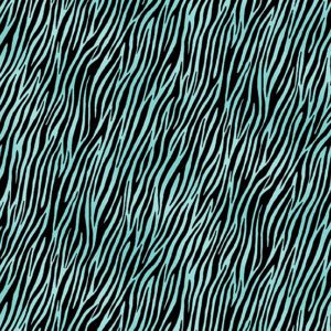 Jewel Tones Zebra Teal