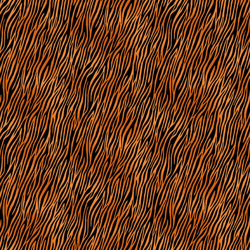 Jewel Tones Orange Zebra