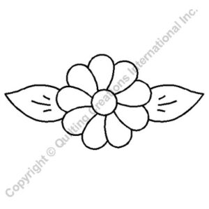 Flower Stencil 34