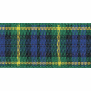 Gordon tartan ribbon