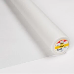 Vilene Stretch H609 Fusible Interfacing WHITE, per 1/2m
