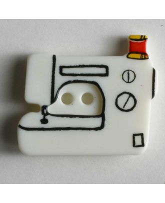 Sewing Machine shape Button / Charm 25mm per piece
