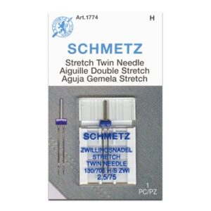 Stretch twin sewing machine Needles - 4.0/75 - Schmetz