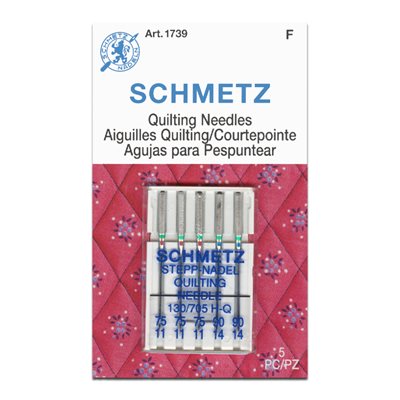Quilting sewing machine Needles - Assorted 75-90 - Schmetz