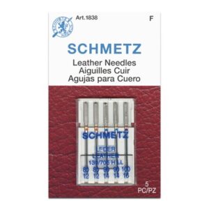 Leather sewing machine Needles - Assorted 80-100 - Schmetz