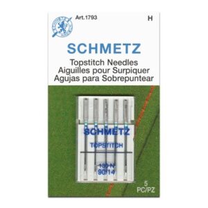 Topstitch sewing machine Needles - 90/14 - Schmetz