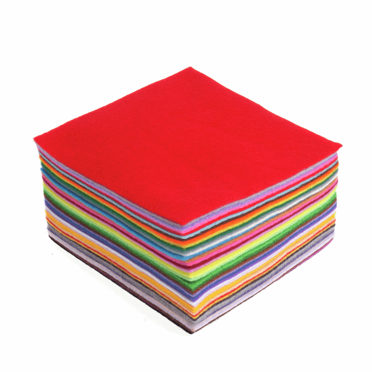 42 pcs 100% Acrylic Felt pack 15cm x 15cm (6" x 6")