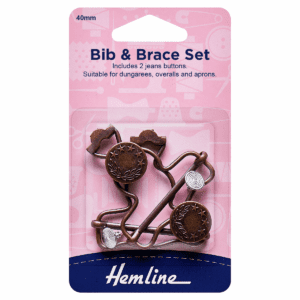 Bib and brace set/Dungaree - copper - 40mm
