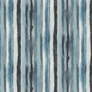 Figo Fabrics Birdwatch Blue Stripe