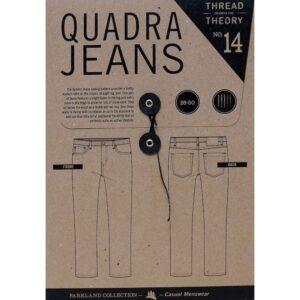 Pattern Thread Theory Designs  No.14 - Quadra Jeans US 26-50 *