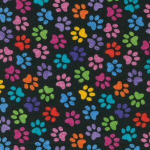 Timeless Treasures Cat Paws