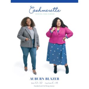 Pattern Cashmerette - Auburn Blazer - Sizes 12 - 32 *