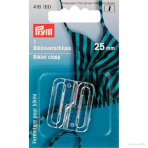 Prym Bikini & Belt Clasp Hook - Transparent - 25mm
