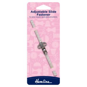 Adjustable slide fastener - Clear