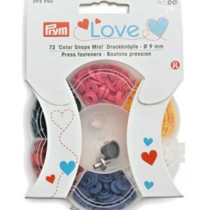 Prym Colour Snaps Plastic Mini - Selection Box