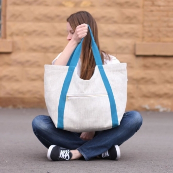 Noodlehead Bag Pattern - Poolside Tote - Image 2