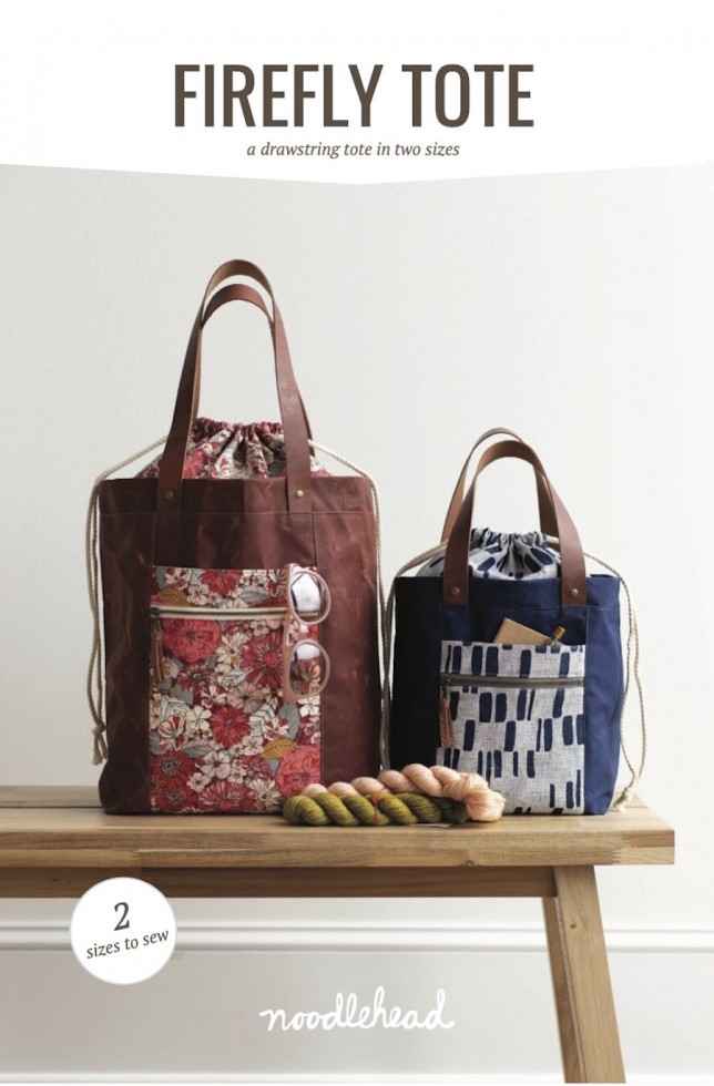 Noodlehead Bag Pattern - Firefly Tote