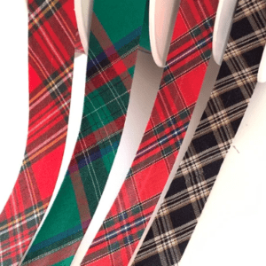 Tartan Bias Binding