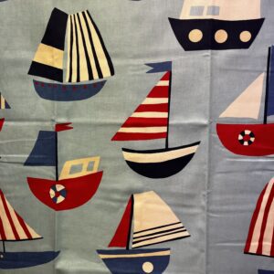 Prestigious Textiles 'Ships' - 100% Cotton, 2m SALE