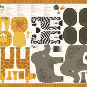 Safari Life Quilt Panel