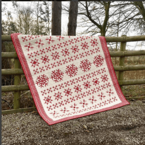 Scandi Quilt Red