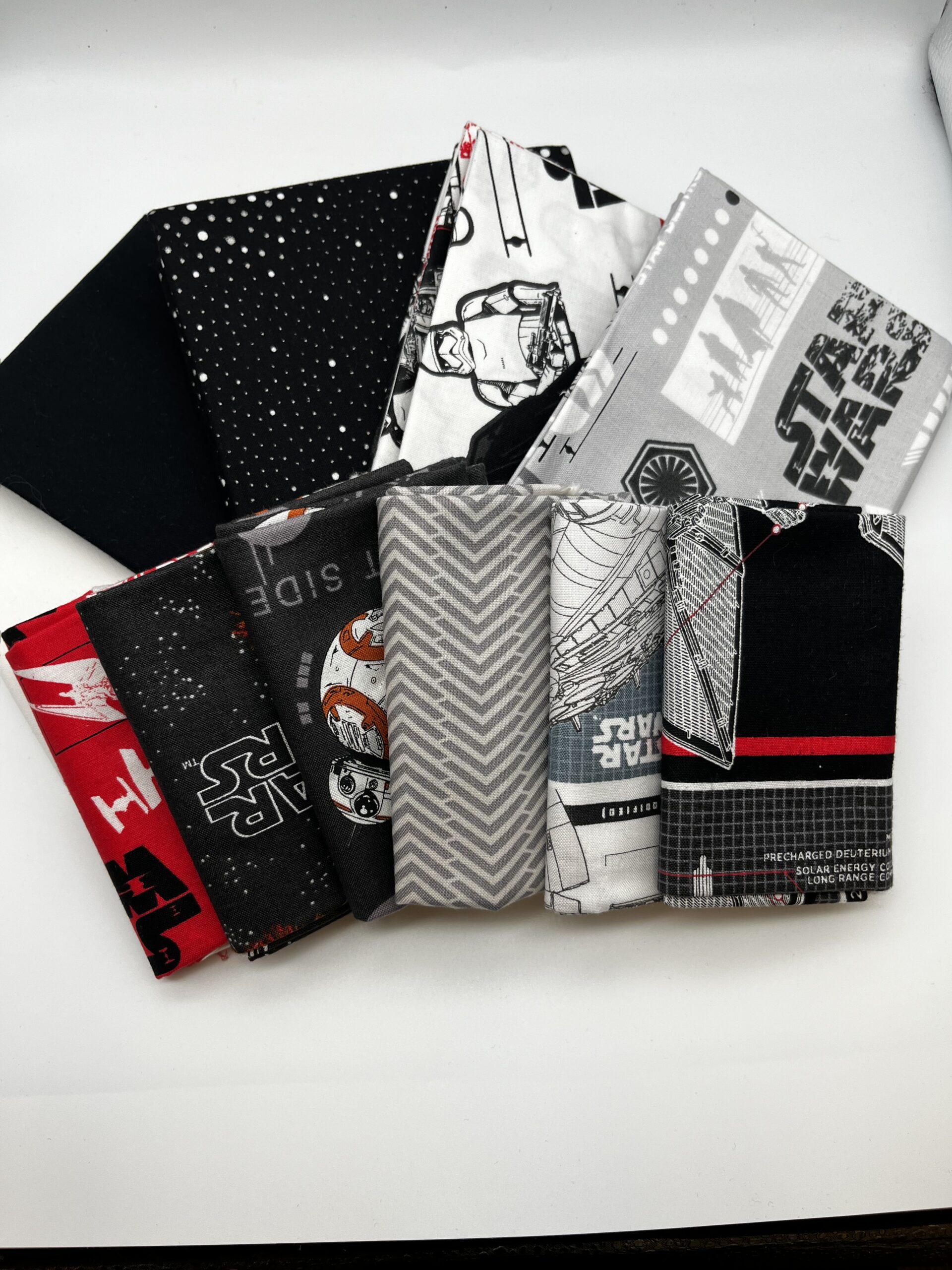 Star Wars Quilt Top Fabrics