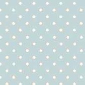 Makower Spots 830/B2 Baby Blue 100% Cotton