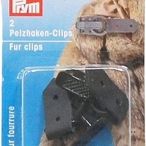 Prym Fur Clips Black pack of 2 416 502